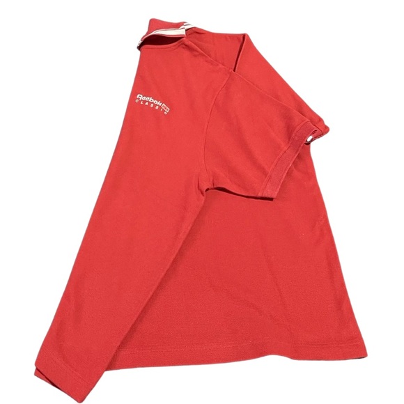 Reebok Classic Quarter-zip Polo - Burgundy - Picture 7 of 9